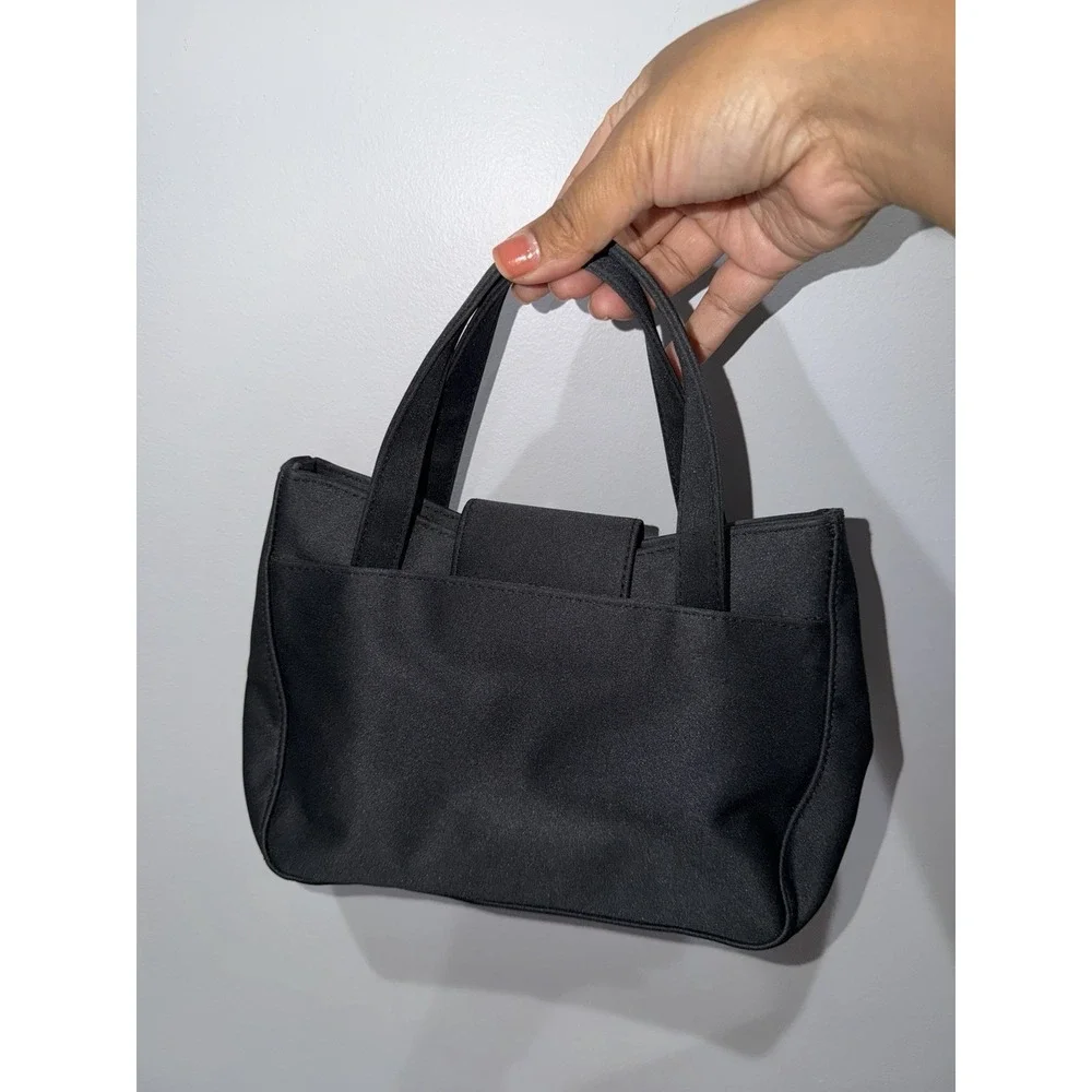 Vintage Express Women's Handbag Demi Bag Black Y2K L